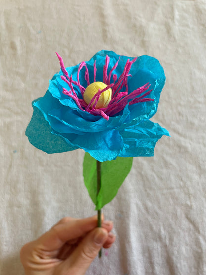 20.7. (ab 8 Jahren) Papierblumen